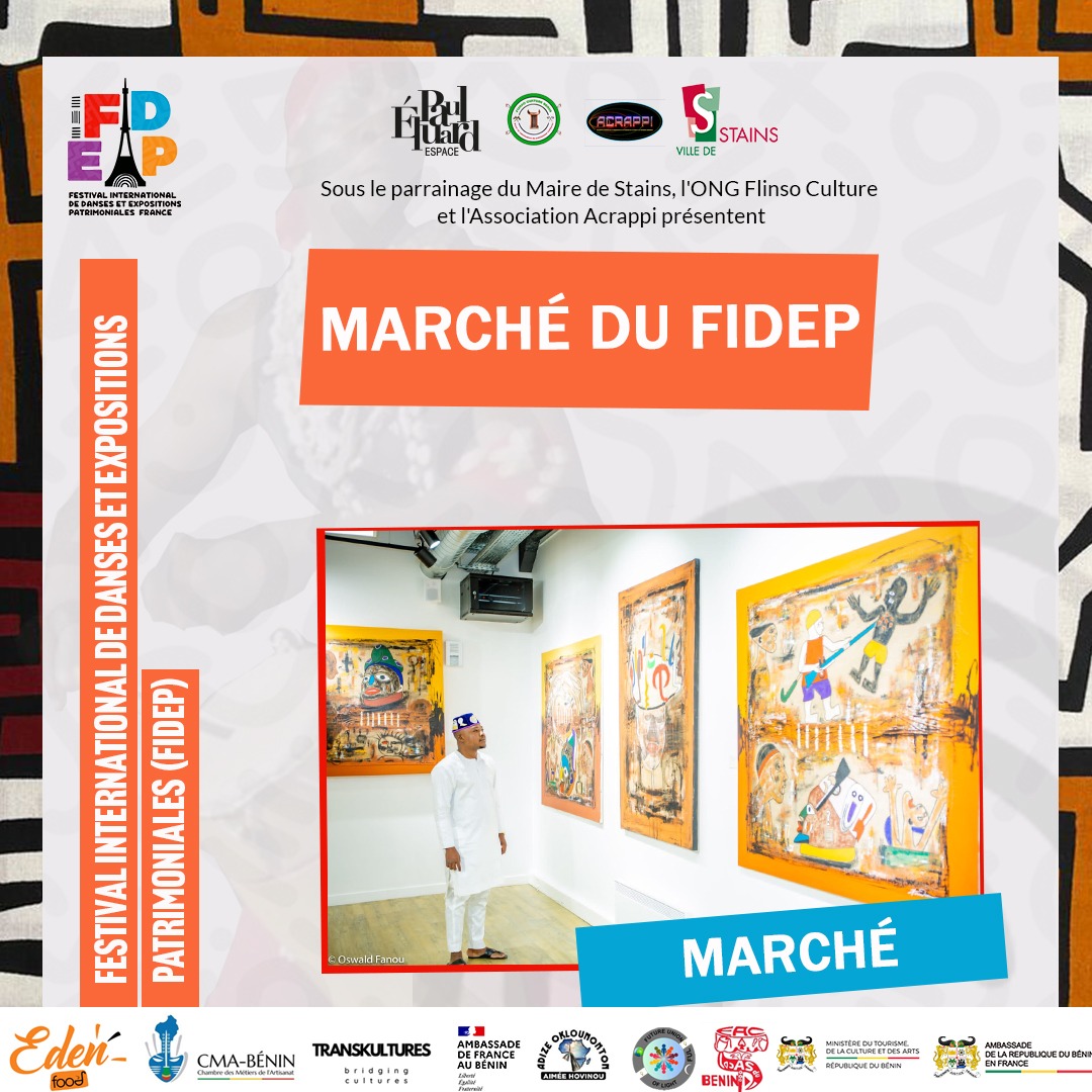 Découvrez le Marché du FIDEP : Patrimoine, Art et Gastronomie en un seul lieu !